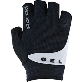 Roeckl Itamos 2 Cycling Gloves Short Black/White 2024: Size: 6.5
