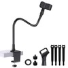 19-inch Universal Gooseneck Desktop Mic Stand【Heavy Duty】with Enhanced Desk Clamp