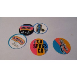 Unbranded Pre Cut One Inch Bottle Cap Images  Spurs Free Ship - photo, 15 images