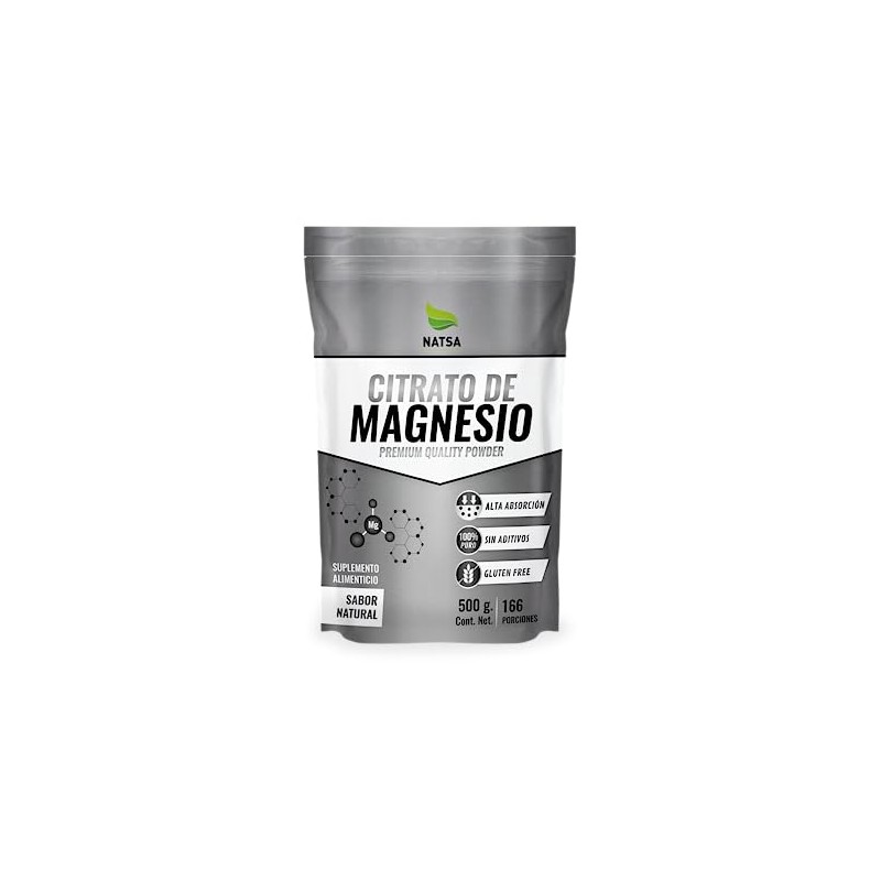 Citrato de Magnesio Premium 500 grs