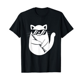 Clarinet Player - Cat Clarinetist Music Lover Marching Band T-Shirt