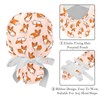 Pink Corgis Dog Scrub Hats for Women Long Hair, Working