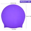 Purple Oversized Swimming Cap - English Long Bag, Extra Large
