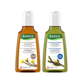 Rausch Seaweed Shampoo 200ml + Coltsfoot Anti-Dandruff Shampoo 200ml