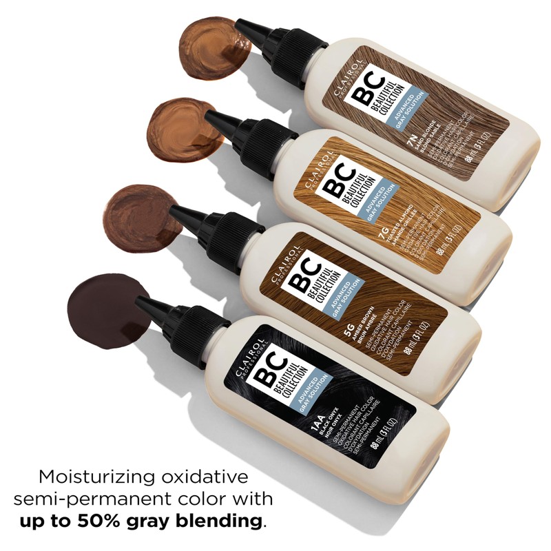 Clairol Professional Beautiful Collection Advanced Gray Solutions, 3W Rich Walnut,