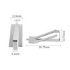 DollaTek 10PCS Glass Bed Spring Turn Clips for Ender 3Pro
