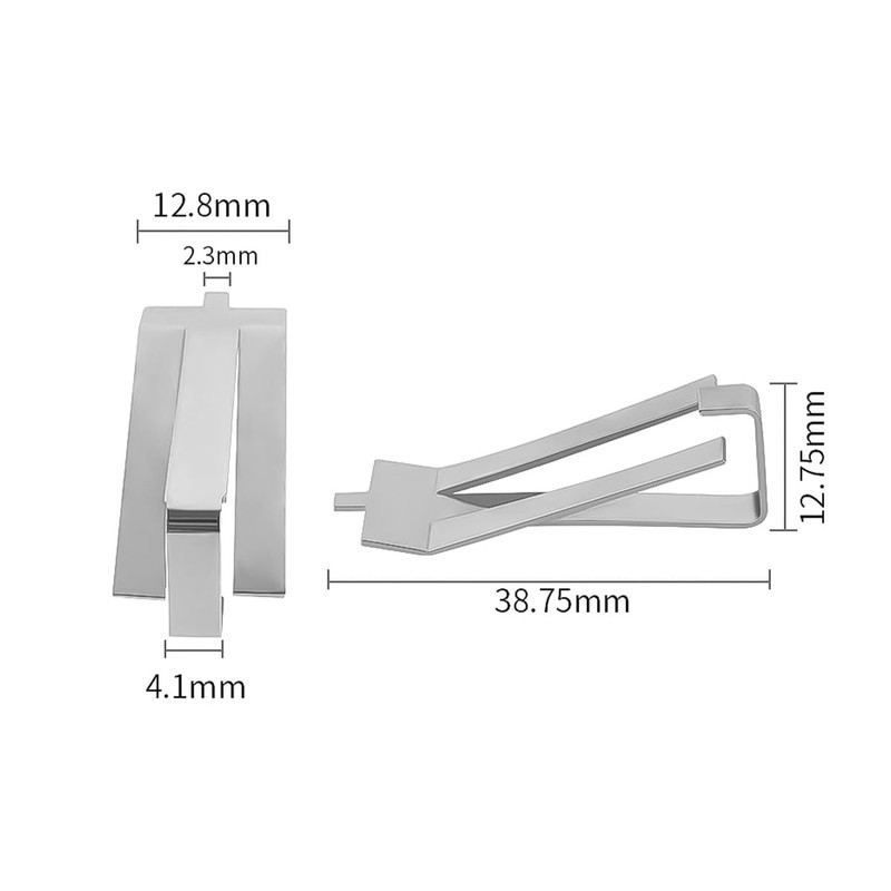 DollaTek 10PCS Glass Bed Spring Turn Clips for Ender 3Pro