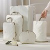 8 Piece Garment Bag, Beige