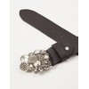 MGM Women's Coin Belt (Coin) - Brown (dark brown 04),