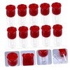 Ipetboom 15pcs Lip Gloss Containers Refillable Tubes for Travel Home