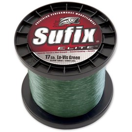 Sufix Elite 3000-Yards Spool Size Fishing Line (Green, 8-Pound)