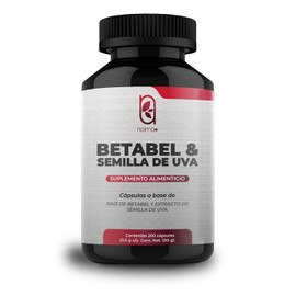 NAIMA Betabel 200 Cápsulas | Suplemento Alimenticio 100% Puro y Natural | Bienestar Cardiovascular y Cognitivo | Superfood | Antioxidante Natural | Beet Root