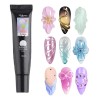 Kit Esmalte En Gel Efecto Ojo De Gato Frutita+imán Cherimoya