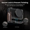 SMALLRIG L字型ハンドル Nikon ZR用 人間工学に基づいた木製グリップ付き 1/4インチ&3/8インチのネジ穴付き Arca用QRプレート 三脚にクイックスイッチ付き DJI RS
