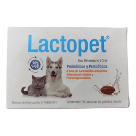 Probióticos Perro Y/o Gato 20 Capsulas *** Original ***