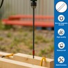 2PCS Magnetic Screwdriver Bit Holder, 300mm Drill Extension Bit Holder,