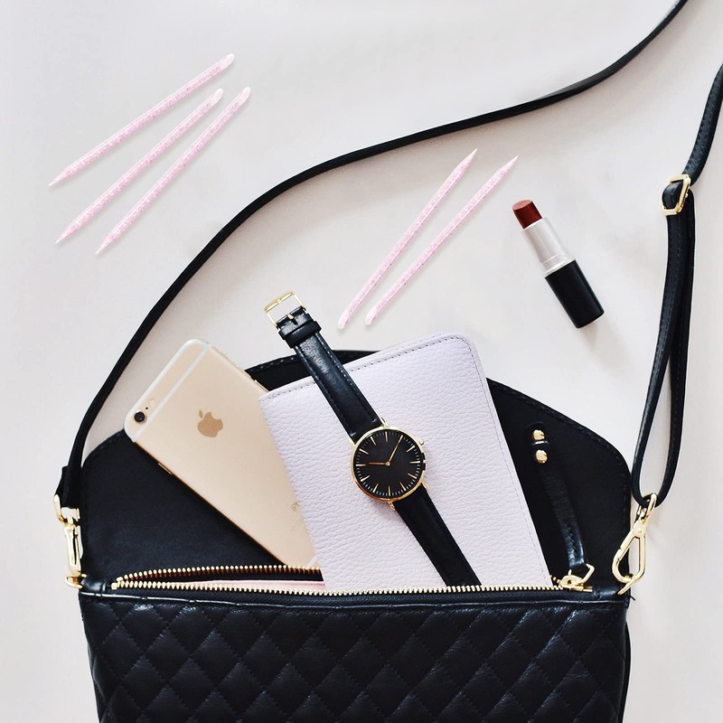 Vaincre 100 PCS Disposable Nail Stick Cuticle Pusher bulk, Nail