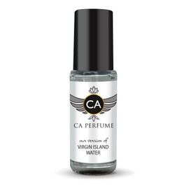 CA Perfume Impression of Virgin Island Water Unisex Perfume Oil Citrus Scent Long Lasting Fragrance for Women and Men Travel Size Mini Perfume Sample TSA Ready Body Oil Roll-on 0.14 Fl Oz 4ml