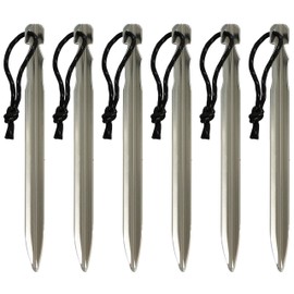 Wechsel Tent Pegs V-Peg Ribbon Pegs Soft Medium Hard Ground Pegs Aluminium