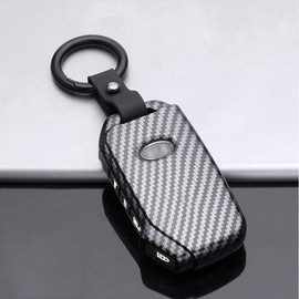 ontto Car Key Case Remote Control Cover for Kia Sportage Ceed Sorento Cerato Forte 2018 2019 2020 ABS Key Case Key Cover Key Protection Case 4 Buttons Black A