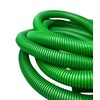 PE Green Corrugated Conduit Flexi Pipe Tube Split 23mm -
