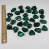1pcs, 1"-1.8", 38-58g, Natural Malachite Tumbled Polished Gemstone, B32846