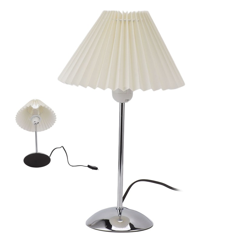 LED Table Lamp Metal Nightstand Bedside Lamp 3 Color with