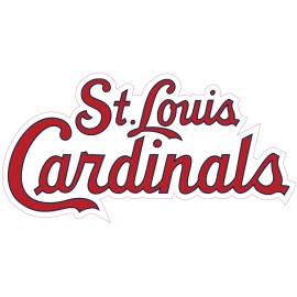 (NOT A PATCH) St Louis Cardinals Baseball HTV Heat Transfer Vinyl Iron On - 4" Inches