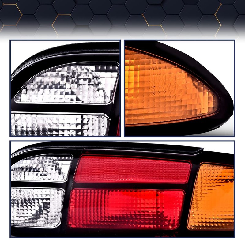 PIT66 Tail Light Lamps Compatible with Chevy Camaro 1993 1994