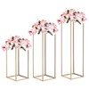 MECCANIXITY Wedding Flower Stand Vase Column, Metal Flower Stand 15.7,