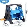 Minhebaohu Garden Water Hose Reel Cart, Holds 50-75 ft of