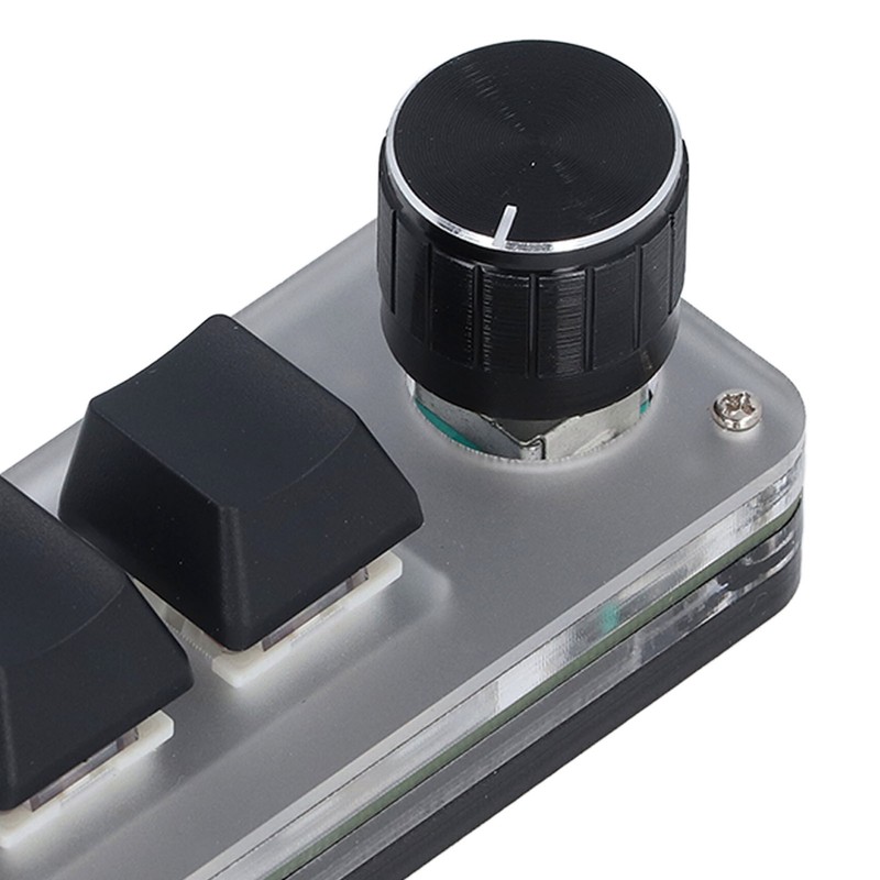 Custom Keypad 3 Key 1 Knob Mini Mechanical Keypad with