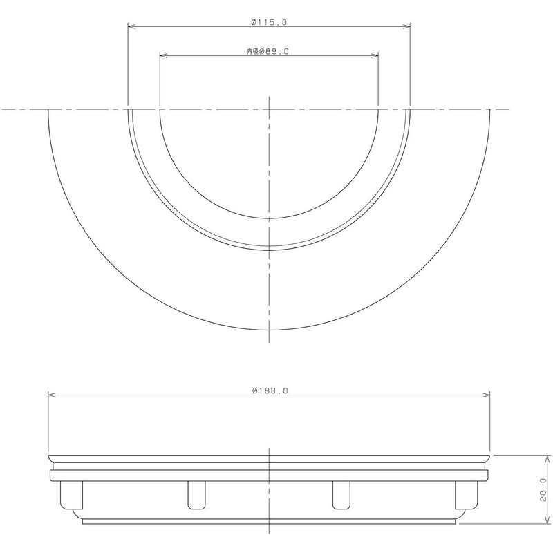 KAKUDAI 4552 Flange for Disposal Mounting
