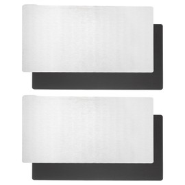sourcing map 2PCS Resin 3D Printer Flex Building Plate, Spring Steel Flexible Plate and Magnetic Base Platform 150x95mm