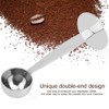 Cucharas de café Acero inoxidable, 2 en 1 Tamping Cuchara
