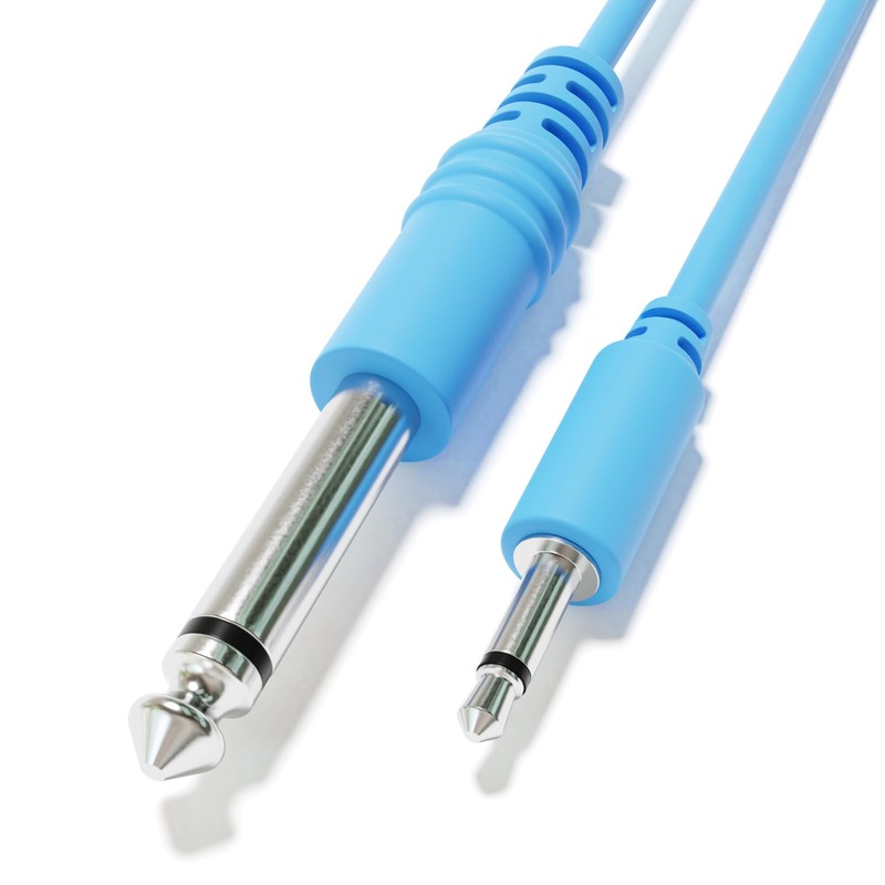 ExcelValley - Mono Patch Cables - TS 3.5mm 1/8" to