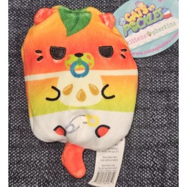 Cats vs Pickles Kittens Vs Gherkins Beanie Plush Series #36 Lil Adam 3.5" Kitty Pacifier NWT