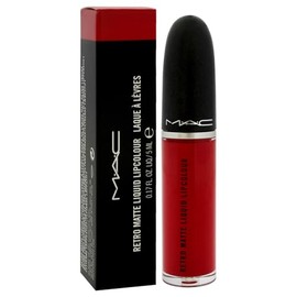 Retro Matte Liquid Lipcolor - 134 Ruby Phew by MAC for Women - 0.17 oz Lipstick                                                                       