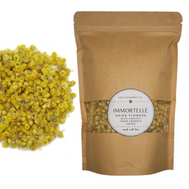Generic Helichrysum Immortelle Dried Flowers (2 OZ = 57 grams) Sandy Immortelle Herb Tea Wild Harvest from Armenia