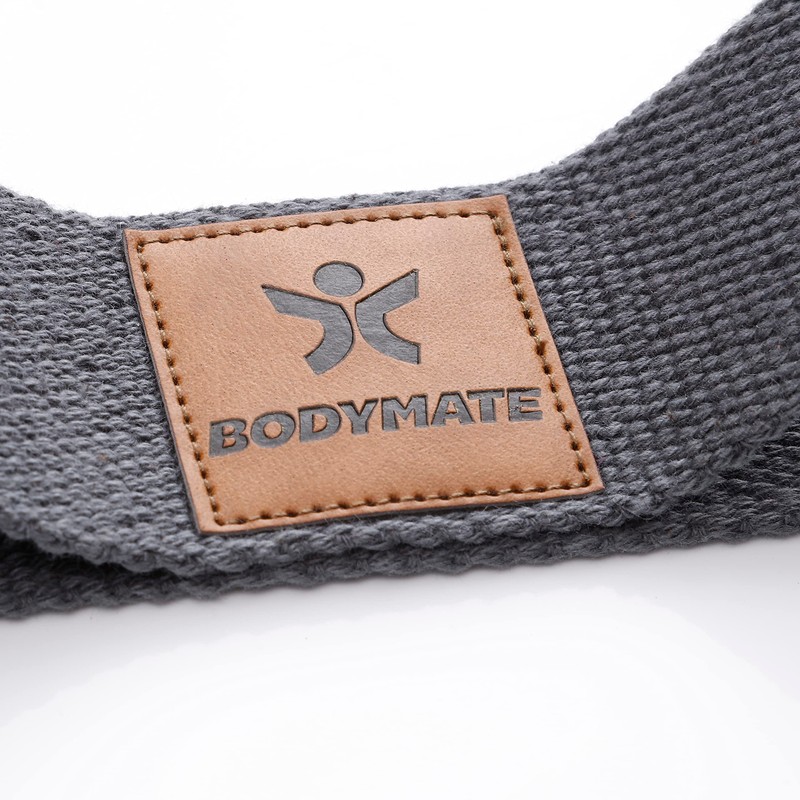 BODYMATE Inelastic Yoga & Stretching Strap with 10 Loops -