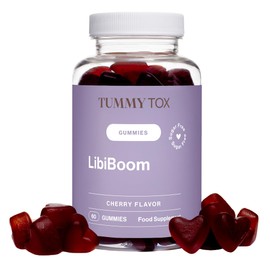 Tummy Tox LibiBoom Gummies for Women, 60 Gummies