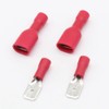 Electrical Wire Terminals, 100 Pcs Male and Female Insulated Spade