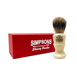 Simpsons Shaving Brushes - Best Badger Polo Shaving Brushes (Polo 8 Best)