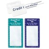 MAGDEPO 3X Magnifier Bookmark Ruler for Reading, Credit Card Size