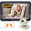 AMTIFO Baby Car Camera 1080P HD Plug-Play Monitor: 4.3 Inch