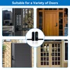 Gertrdti Keyless Entry Handle Set, Stainless Steel Keypad Front Door
