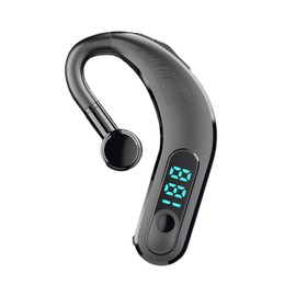 Wireless Sport Earbuds | Noise Canceling Headphones Wireless Earbuds | Sweatproof Headset, with LED Display Earhooks for Sports, Workout, Running, Long Playtime