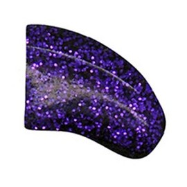 Purrdy Paws 40-Pack Soft Nail Caps for Dogs Claws Violet Glitter