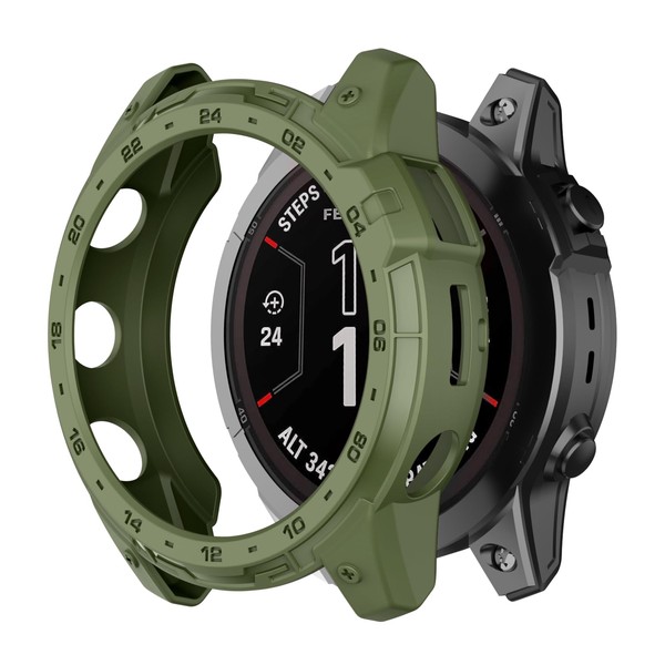ISABAKE Case Cover Compatible with Garmin Fenix 7X/Fenix 7X Pro/EPIX