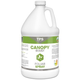 TPS NUTRIENTS Canopy Boost Foliar Spray for All Plants, Boosts Photosynthesis and Corrects Common Yellowing, 1 Gallon (128 oz)